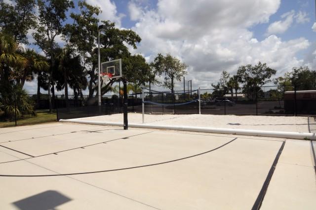 Basketball / Sand Volleyball Court